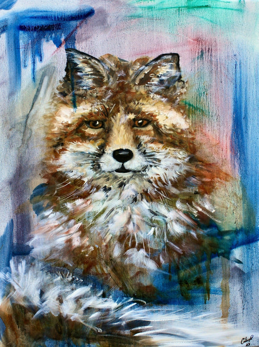 Foxy Loxy - Carley Rangen Art